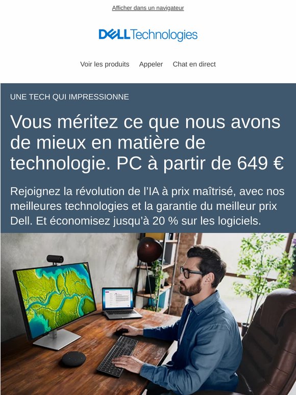 Découvrez nos meilleures technologies | Une tech qui impressionne