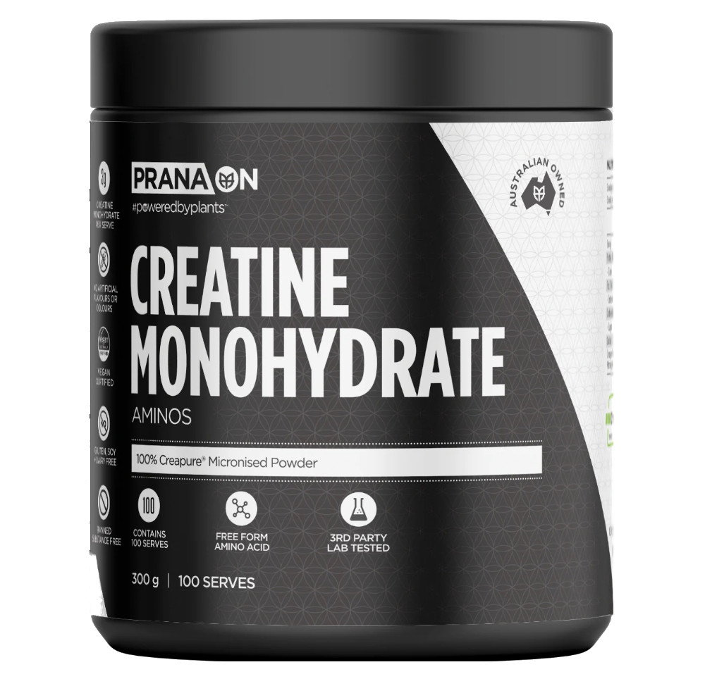 PRANA ON Creatine Monohydrate | Creapure 300g Powder