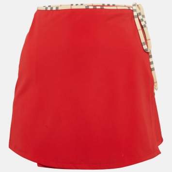 Red Jersey Mini Sarong XS