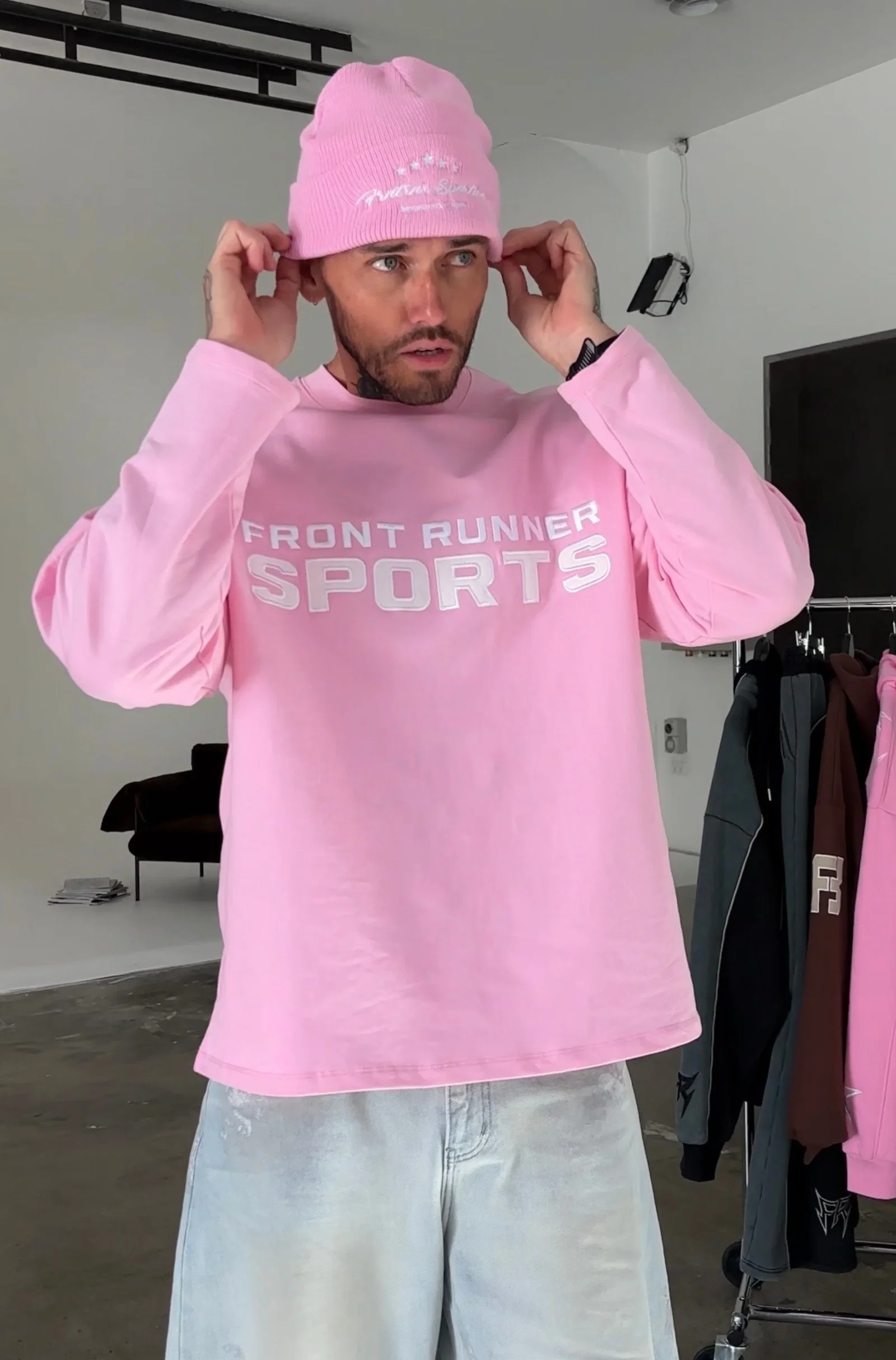 Image of Studio L/S Tee - Candy