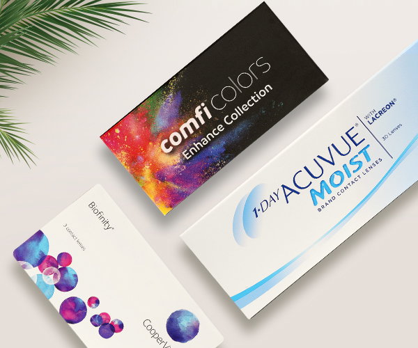 Stay stocked on contact lenses