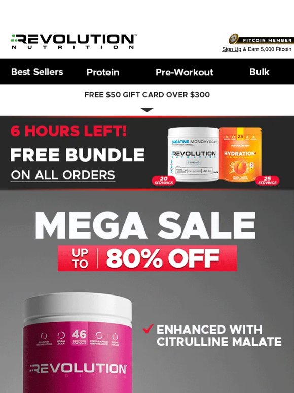 📣 Only 6 Hours Left to Claim FREE Creatine + Hydration+