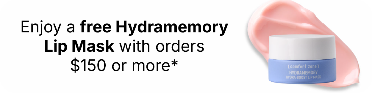 Enjoy a free Hydramemory Lip Mask with orders $150 or more