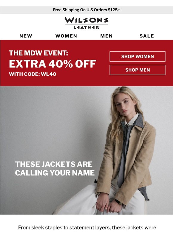 Hear That? It’s Your Next Leather Jacket Calling.