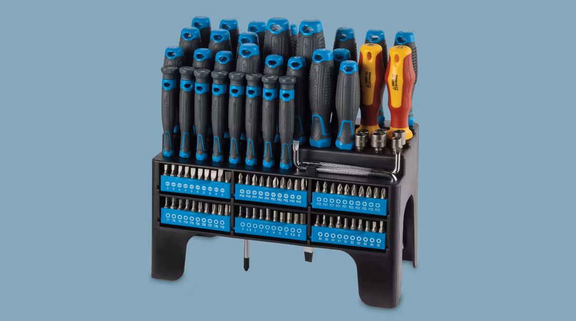 XXL Screwdriver and Bit Set Product Image
