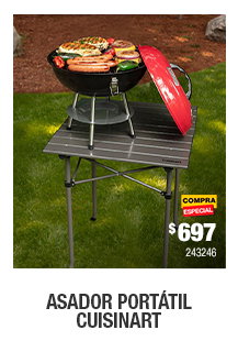 Asador portátil Cuisinart