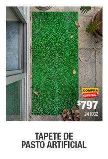 Tapete de pasto artificial