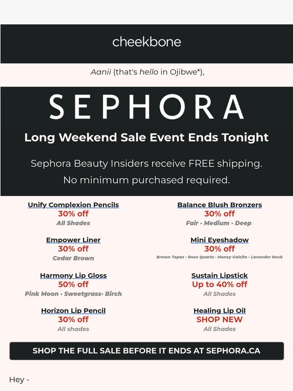 Up to 50% off + free shipping — Long Weekend Sale Ends Tonight