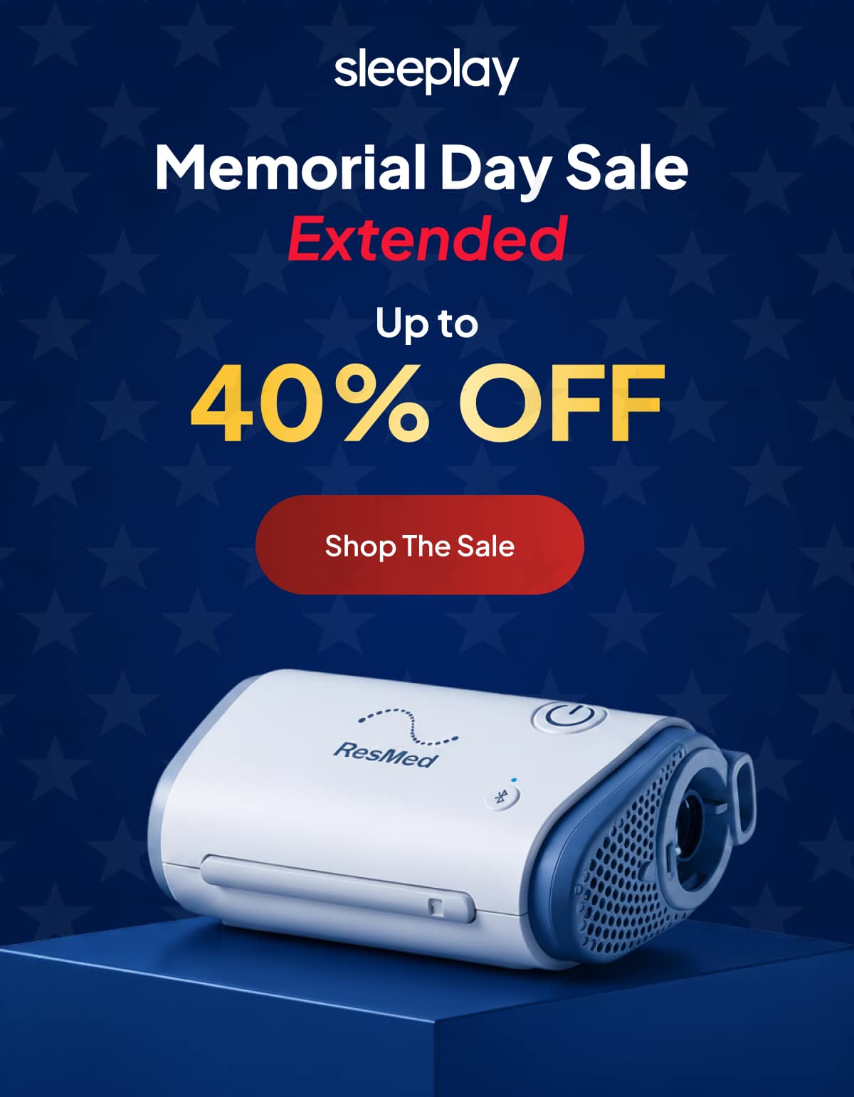 Memorial Day Sale Extended Up to 40% OFF