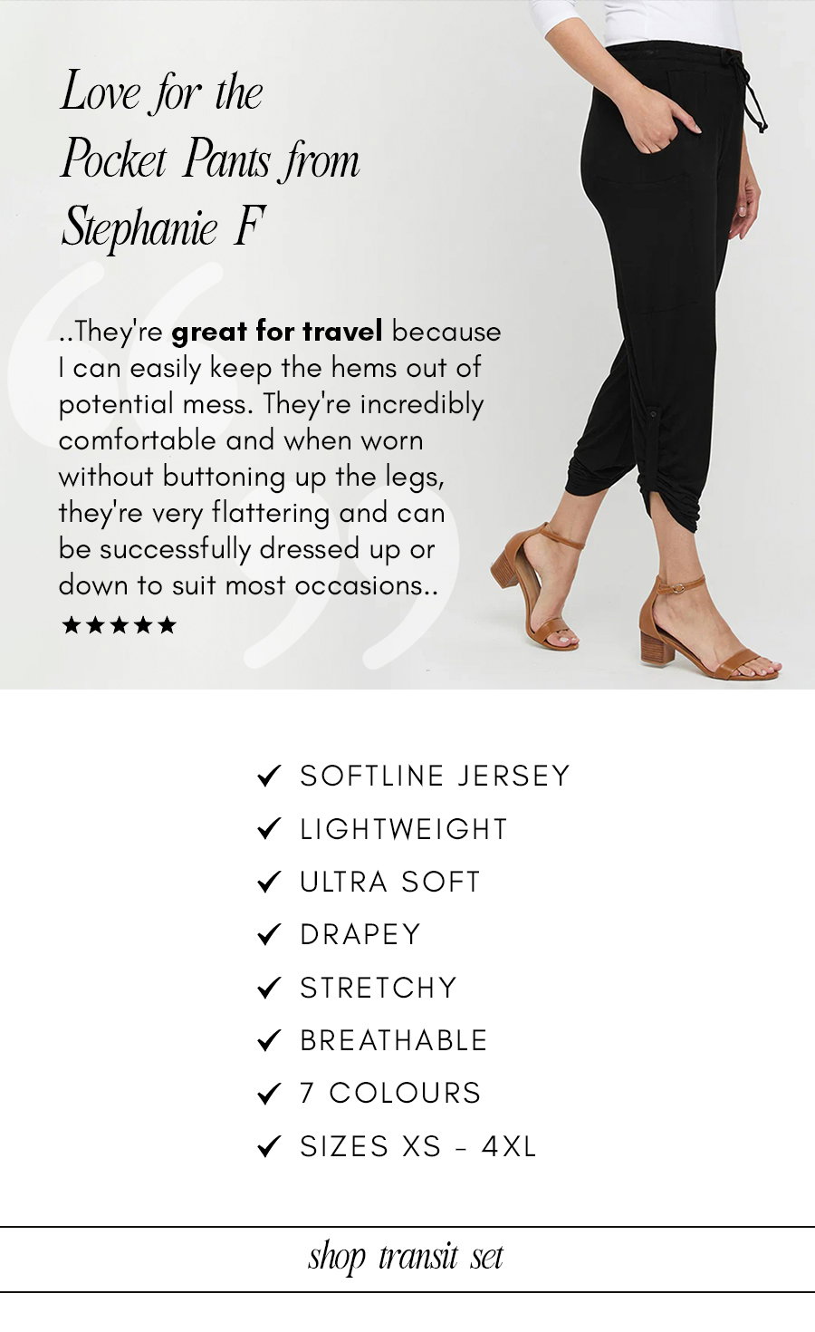 Love for the Pocket Pants!