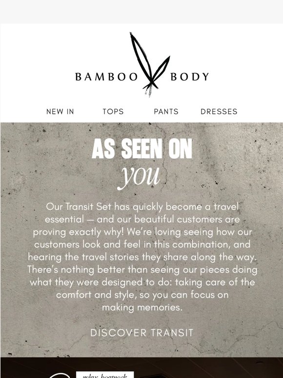 As seen on.. YOU!