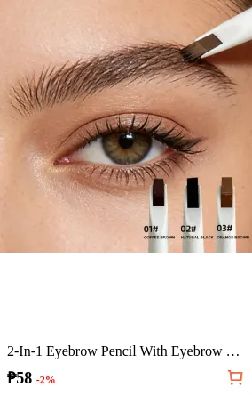 2-In-1 Eyebrow Pencil With Eyebrow...