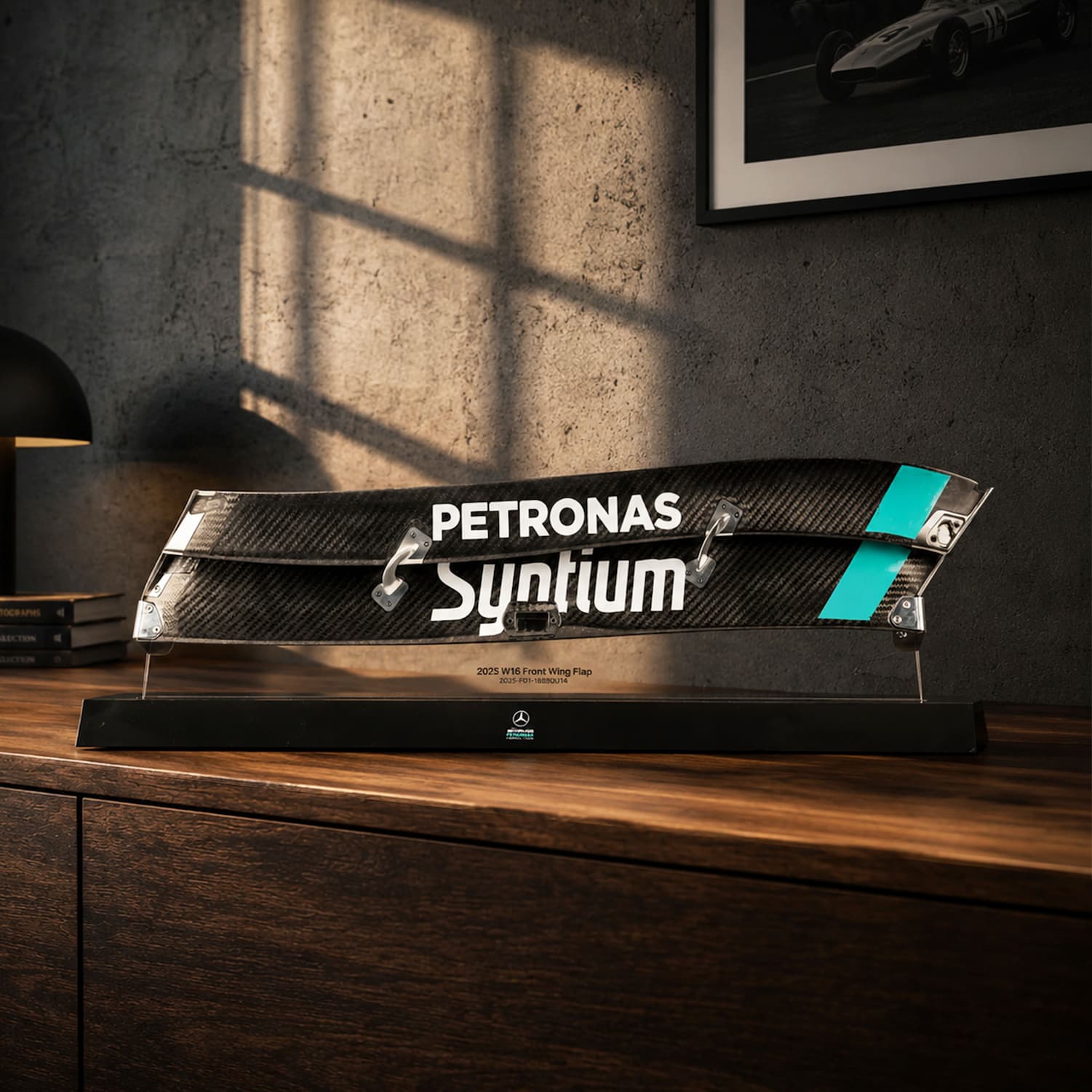 Mercedes 2025 left front wing flap