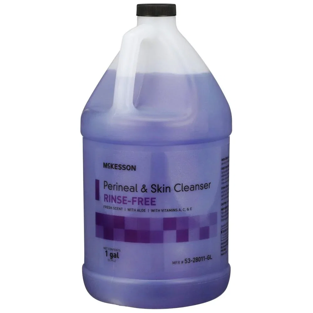 Image of McKesson Rinse-Free Perineal Liquid Wash 1 Gallon Jug Fresh Scent