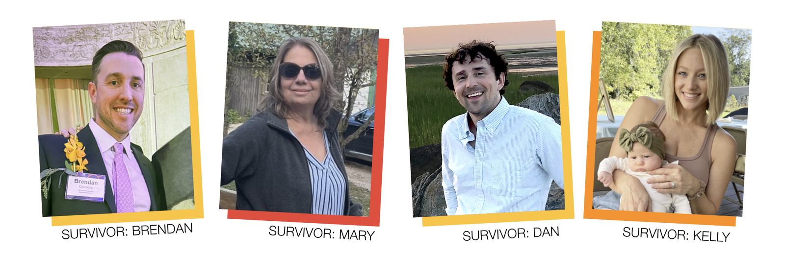 SURVIVOR: BRENDAN, SURVIVOR: MARY, SURVIVOR: DAN, SURVIVOR: KELLY