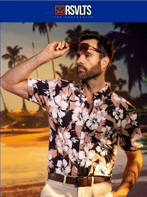 RSVLTS Tropic Noir Collection Is LIVE! 🏝️🕶️🌺