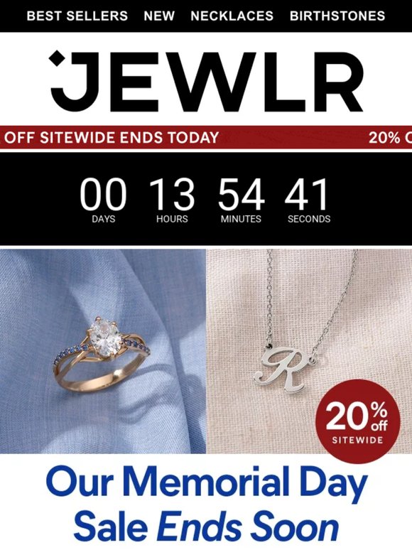 FINAL HOURS: Save 20% Off Sitewide
