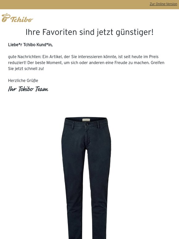 Jetzt günstiger: Chino, navy