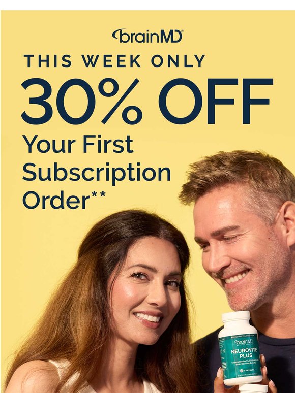 30% OFF!