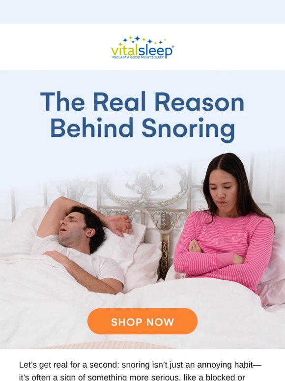 The cause of snoring most people miss