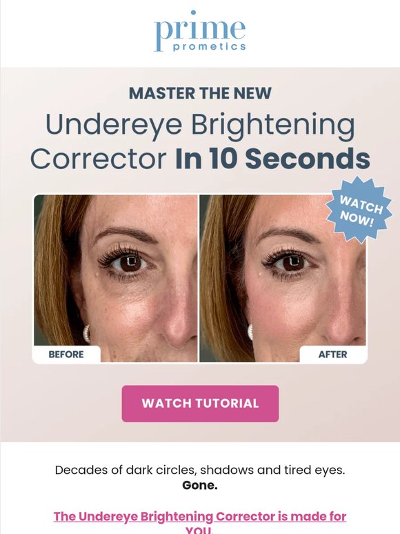 Watch: How To Erase Dark Circles In 10 Seconds