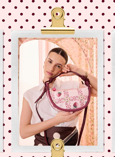 Cath Kidston Pink Knot Shoulder Cross-Body Bag