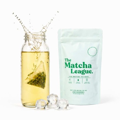 Image of THE MATCHA LEAGUE. - ICED MATCHA TEA BAGS