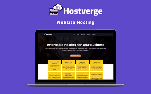 Hostverge – Website Hosting | Lifetime Access