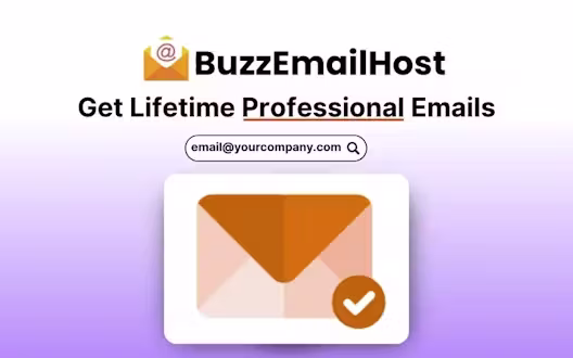 BuzzEmailHost – Business Email Hosting Service | Lifetime Access