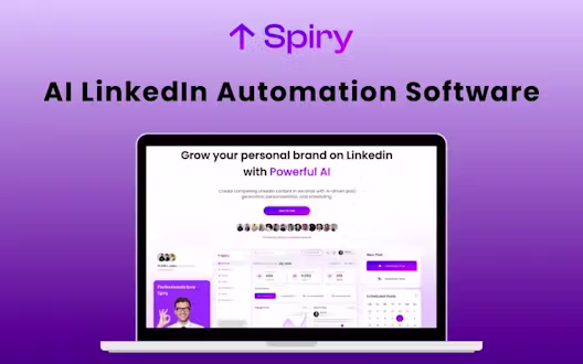 Spiry – AI LinkedIn Automation Software | Lifetime Access
