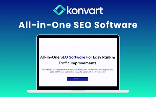 Konvart – All-in-One SEO Software | Lifetime Access