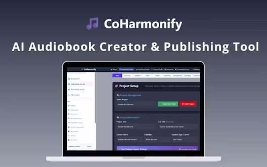 CoHarmonify – AI Audiobook Creator & Publishing Tool | Lifetime Access