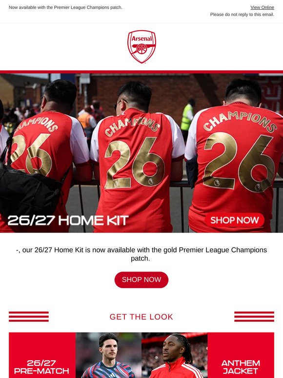 Fit for Champions, our 26/27 Home Kit 🤩