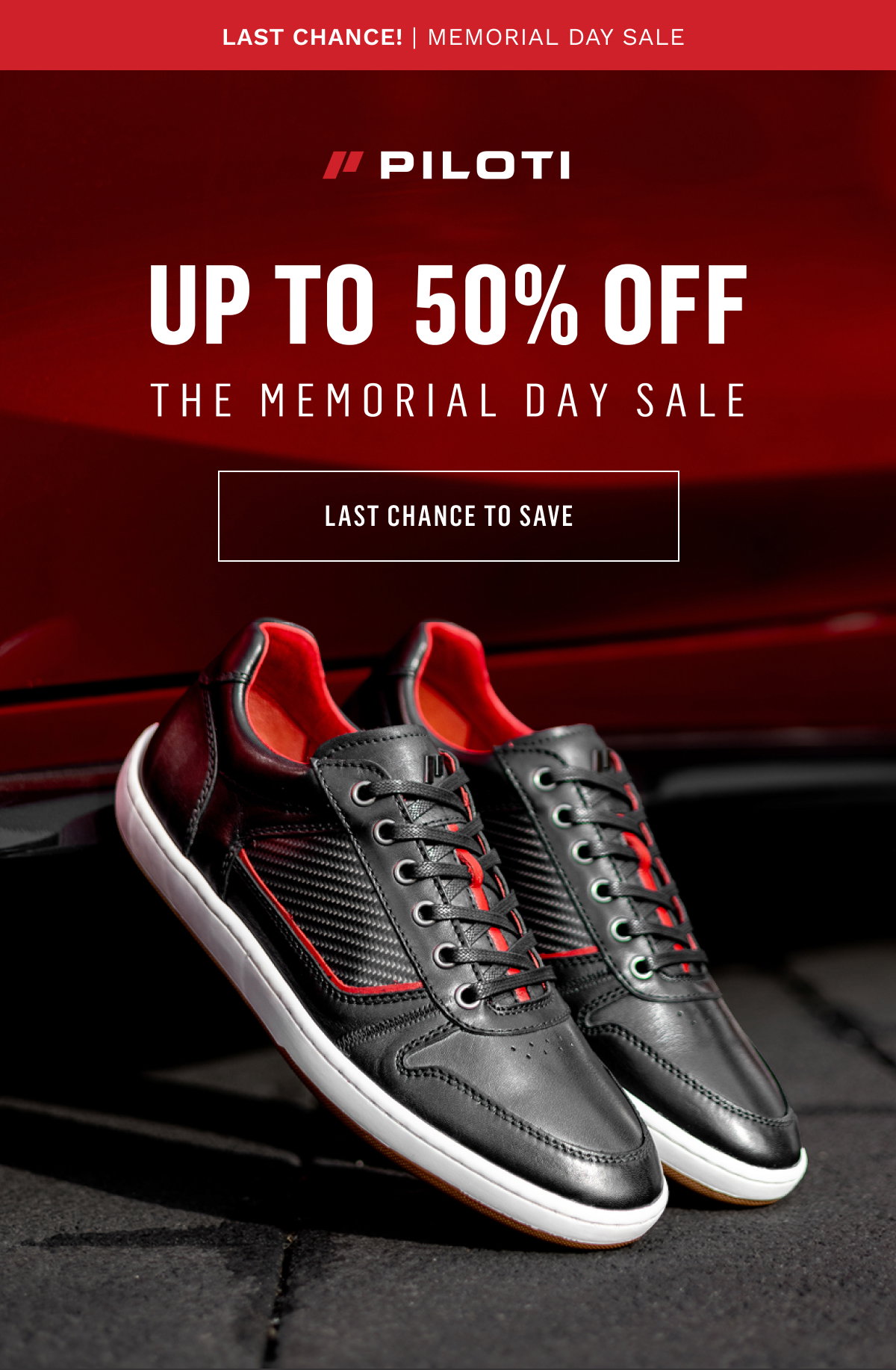 LAST CHANCE Up to 50% off - The Memorial Day Sale