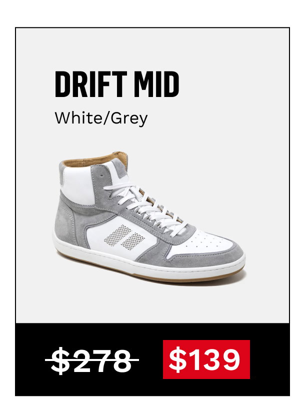 Drift Mid White/Grey