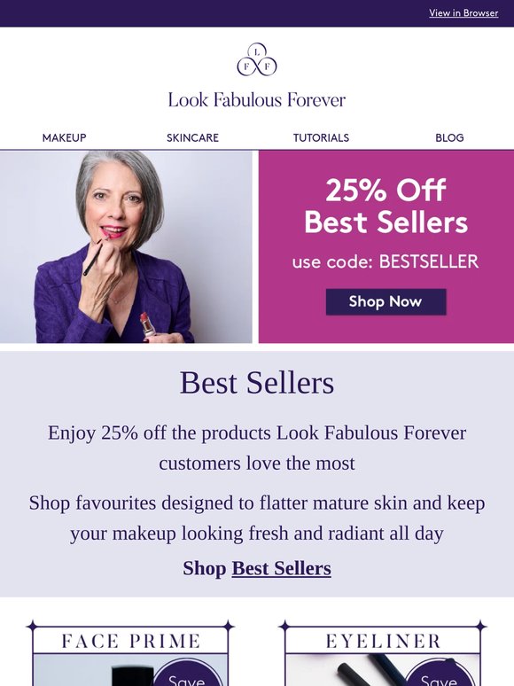 Limited Time: 25% Off Best Sellers
