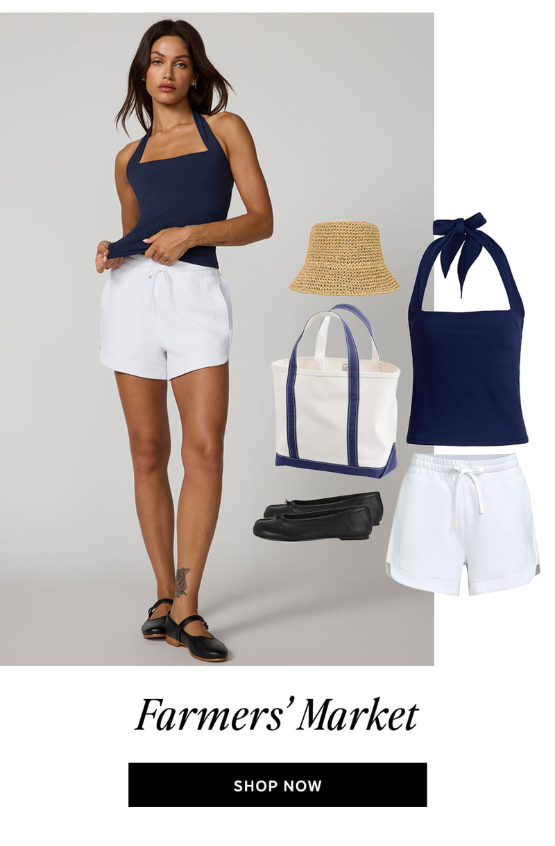 Shop Sculpt Halter Top Navy Blazer