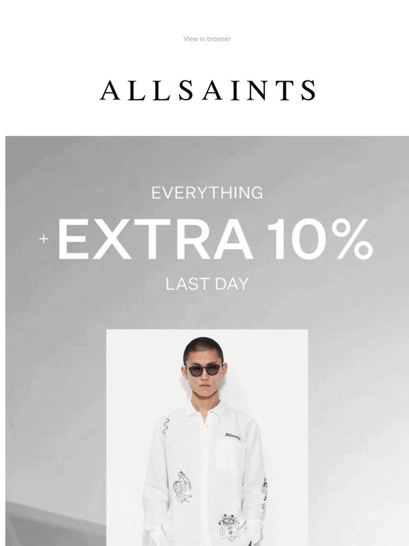 Last Day: Up To 30% Off + Extra 10%