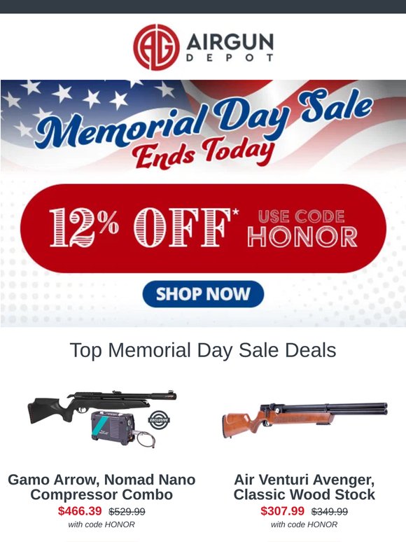 Last Call: 12% Off Ends Today