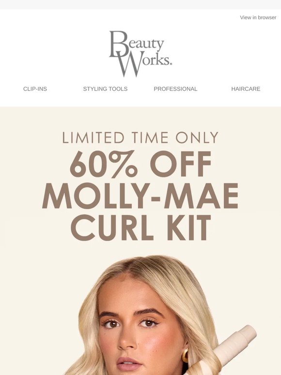Curls that are Molly-Mae approved ✨