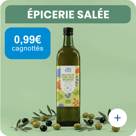 10% cagnottés sur l'épicerie salée