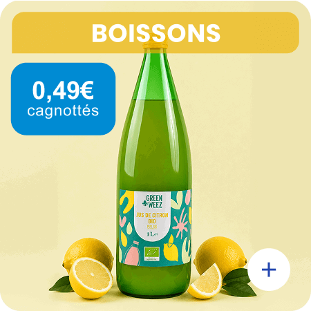 10% cagnottés sur les boissons