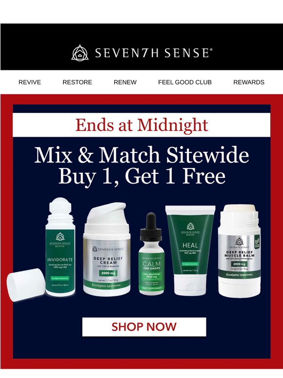 🚨Ends at Midnight🚨 BOGO FREE Sitewide Sale