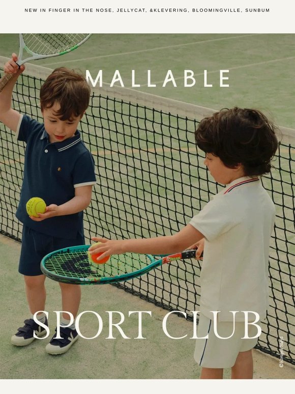 Sport Club con Sporty & Rich, Lacoste y Mini Rodini