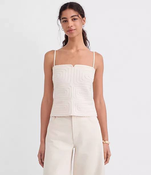 Geo Soutache Cami