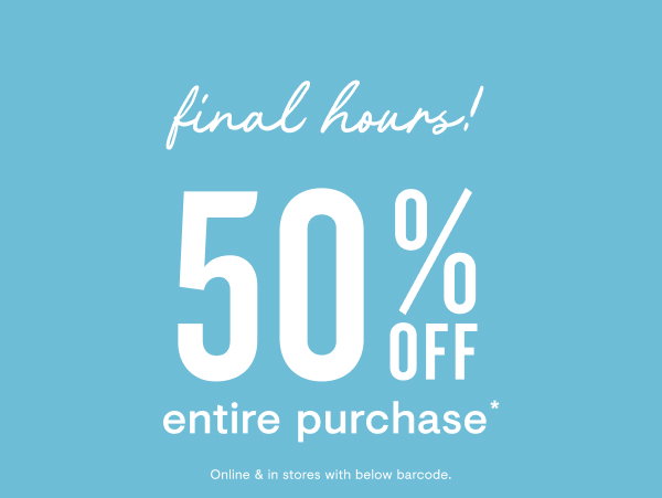 50% off