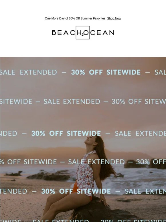 Extended Just for You: 30% Off Sitewide