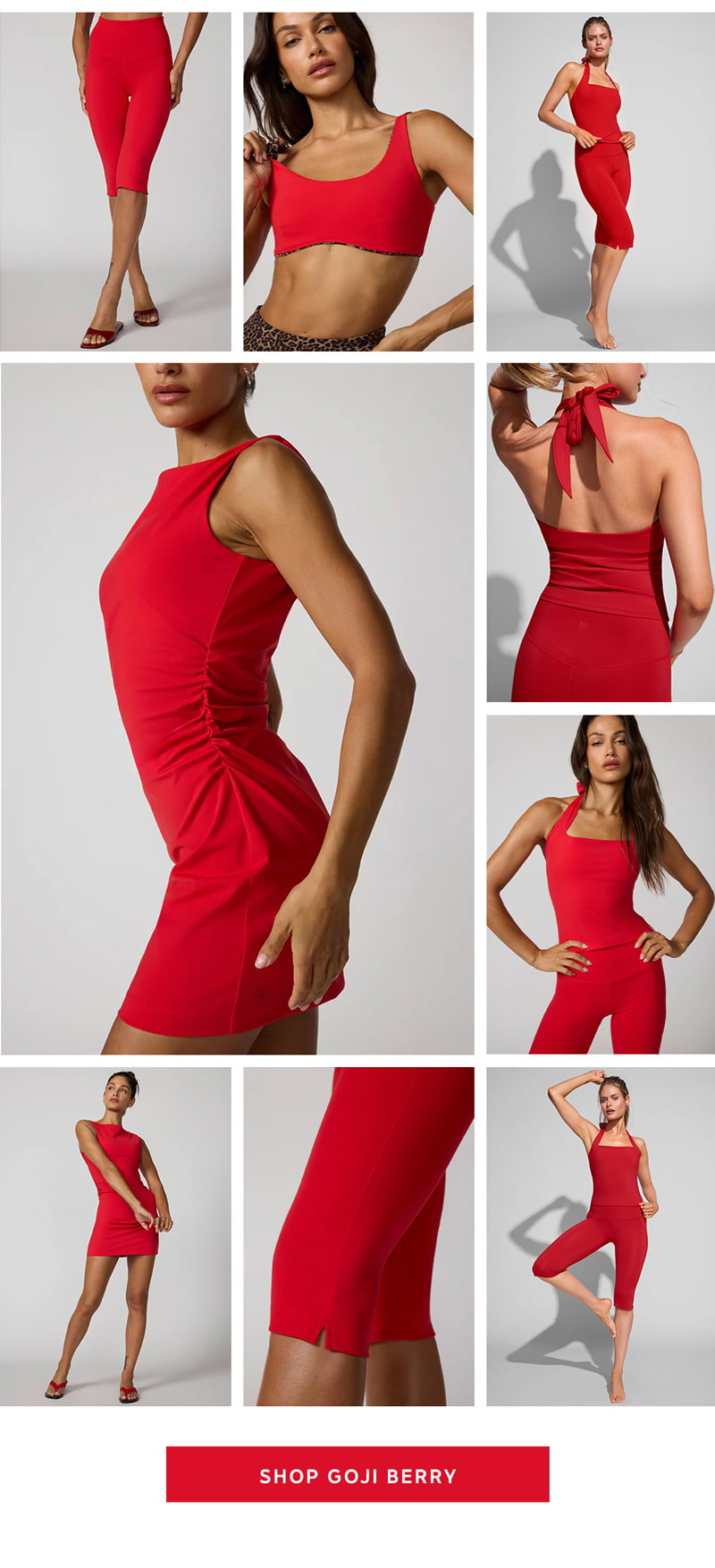Meet Goji Berry — our latest hue that's as bold as it is sweet.