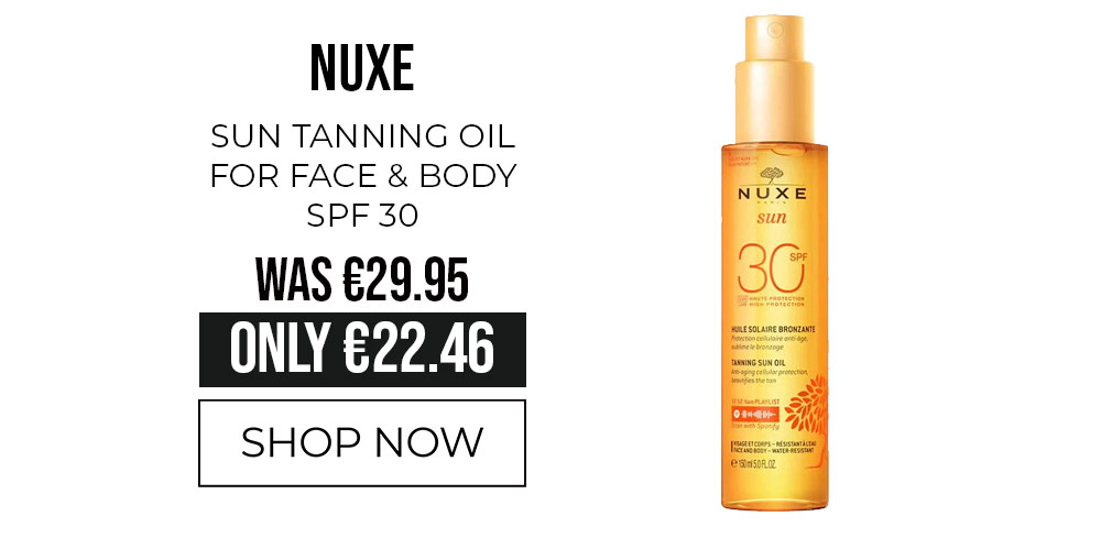 NUXE SUN Tanning Oil for Face & Body SPF 30