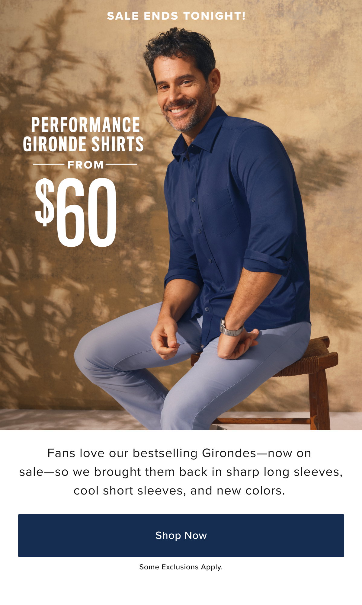 Performance Gironde Shirts From $60